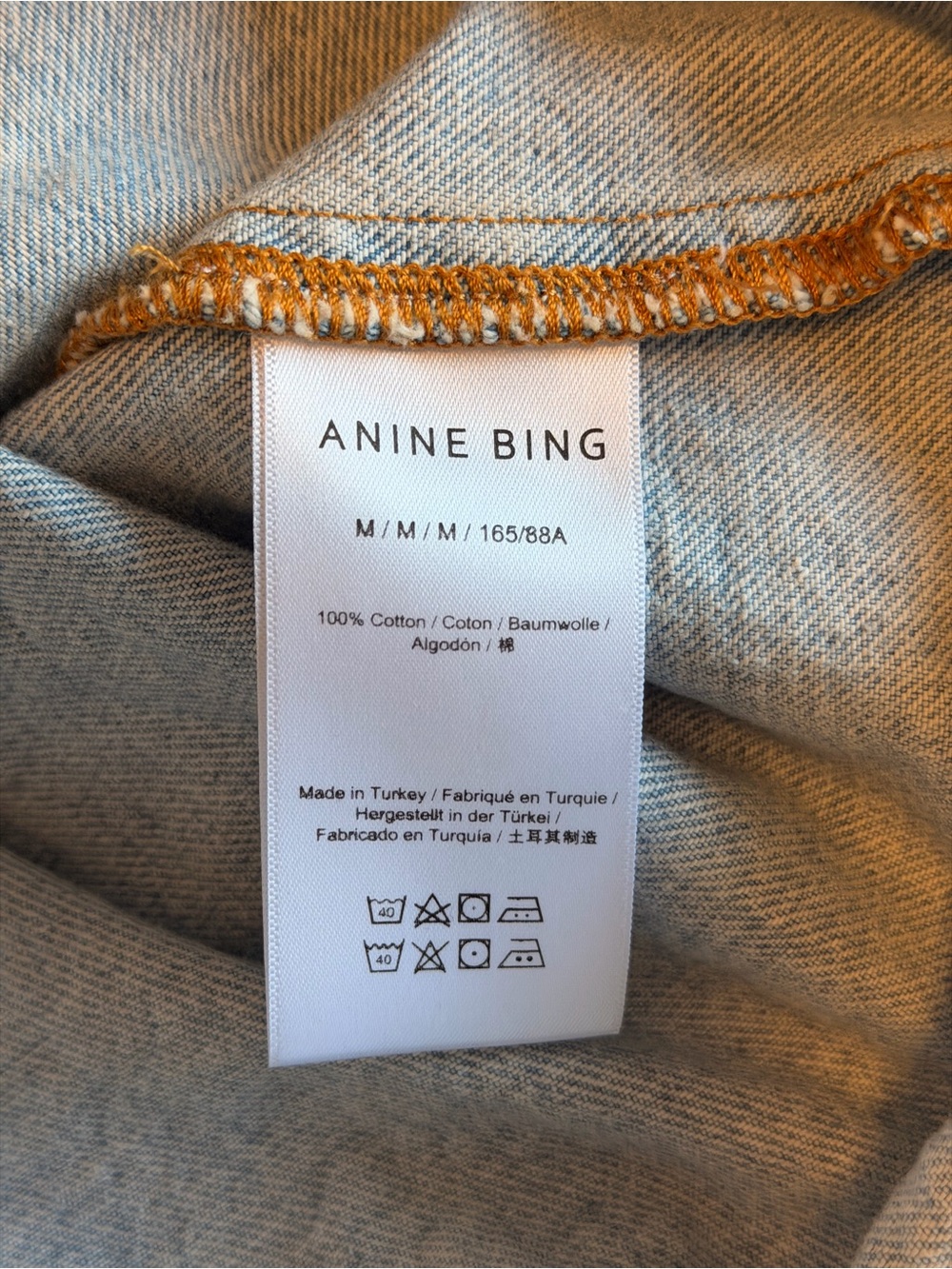ANINE BING Dante Denim Shirt - Picture 10 of 11